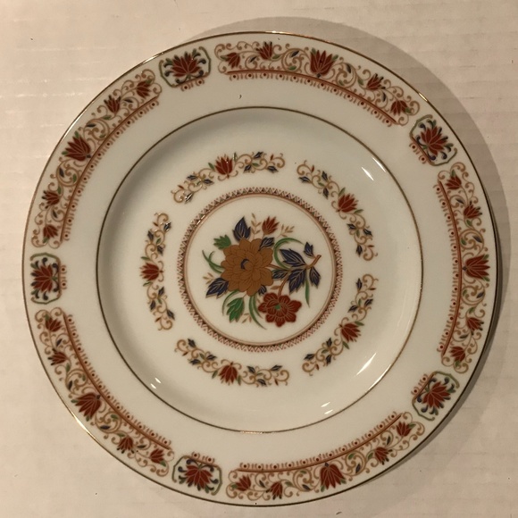 4 Salad/Dessert Plates “Royal Palace” By Empress China 7.5” - Picture 1 of 6